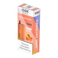 Одноразовая электронная сигарета ISOK BOXX 5500 Персик манго арбуз
