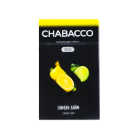 Бестабачная смесь Chabacco Strong Lemon-Lime (Лимон-Лайм)