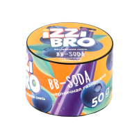 Бестабачная смесь IZZI BRO BB-Soda (Черничная газировка) (50 гр)