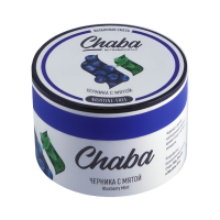 Безникотиновая смесь Chaba Blueberry Mint (Черника с мятой)