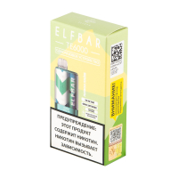 Одноразовая электронная сигарета Elf Bar TE 6000 Лимон Лайм
