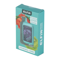 Одноразовая электронная сигарета Elfin Extra 4000 Клубника-киви