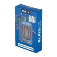 Одноразовая электронная сигарета Elfin Extra 4000 Ледяная Черника
