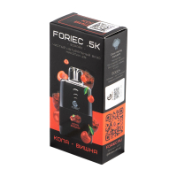 Одноразовая электронная сигарета FORIEC 5000 - Кола вишня (Dr Pepper газировка)