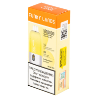 Одноразовая электронная сигарета FUNKY LANDS Vi10000 Персиковая Колада