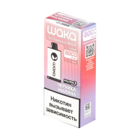 Одноразовая электронная сигарета Waka SoPro DM 8000 - Черника, Малина